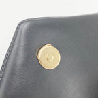 Saint Laurent Monogram Loulou Small Monogram 2020 Black Leather Shoulder Bag