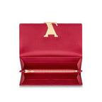 Louis Vuitton CAPUCINES WALLET Scarlet Red